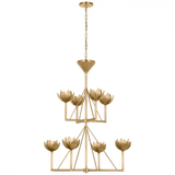 Visual Comfort & Co. Signature Collection Alberto Medium Two Tier Chandelier, Visual Comfort & Co. Signature Collection JN 5005AB D6C05 