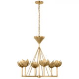 Visual Comfort & Co. Signature Collection Alberto Small Low Ceiling Chandelier, Visual Comfort & Co. Signature Collection JN 5007AB D6C06 