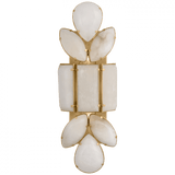 Visual Comfort & Co. Signature Collection Lloyd Large Jeweled Sconce, Visual Comfort & Co. Signature Collection KS 2017SB-ALB D95RY 