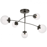 Visual Comfort & Co. Signature Collection Prescott Medium Mobile Chandelier, Visual Comfort & Co. Signature Collection KS 5403BZ-CG D93VJ 