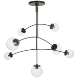 Visual Comfort & Co. Signature Collection Prescott Large Mobile Chandelier, Visual Comfort & Co. Signature Collection KS 5404BZ-CG D6C0P 