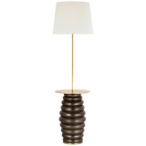 Visual Comfort & Co. Signature Collection Phoebe Extra Large Tray Table Floor Lamp, Visual Comfort & Co. Signature Collection KW 1619CBZ-L D93VZ 