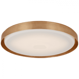 Visual Comfort & Co. Signature Collection Precision 24" Round Flush Mount, Visual Comfort & Co. Signature Collection KW 4083AB-WG D96U1 