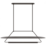 Visual Comfort & Co. Signature Collection Teline 54" Oval Linear, Visual Comfort & Co. Signature Collection KW 5107BLK D93W3 