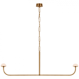 Visual Comfort & Co. Signature Collection Pedra 56" Linear Chandelier, Visual Comfort & Co. Signature Collection KW 5625AB-ALB D636F 