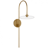 Visual Comfort & Co. Signature Collection Calvino Arched Single Sconce, Visual Comfort & Co. Signature Collection S 2692HAB-CG D95RK 