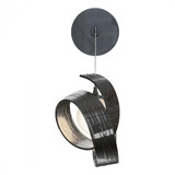 Hubbardton Forge Riza Wall Sconce, 1-Lights, Ink, Opal Glass, 10.7"D (201353-SKT-89-GG0711 5ZD04R) 