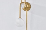 Corbett Astro Wall Sconce, 4-Light, Brass, 36.75"H (378-04-VB CZ77) 