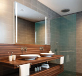 Electric Mirror Fusion Lighted Mirror, Forward-Phase Dimming Technology, Integrated LED, Clear, 36"H x 60"W x 1.75"D (FUS-6036 YUU6011Y20) 