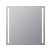 Electric Mirror Fusion Lighted Mirror, Ava Technology, Integrated LED, Clear, 36"H x 36"W x 1.75"D (FUS-3636-AE YUU6011Y23) 