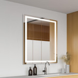 Electric Mirror Integrity Lighted Mirror, Forward-Phase Dimming Technology, Integrated LED, Clear, 42"H x 36"W x 1.75"D (INT-3642 YUU6011Y29) 