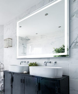 Electric Mirror Integrity Lighted Mirror, Ava Technology, Integrated LED, Clear, 36"H x 48"W x 1.75"D (INT-4836-AE YUU6011Y2Q) 