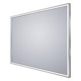 Electric Mirror Radiance Lighted Mirror, Integrated LED, Clear, Etched Chrome Frame, 36"H x 48"W x 2"D (RAD3-4836-CH04 YUU6011Y31) 