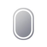 Electric Mirror Saratoga Lighted Mirror, Forward-Phase Dimming Technology, Integrated LED, Clear, 36"H x 24"W x 1.75"D (SAR-2436 YUU6011Y36) 