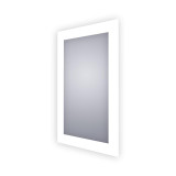 Electric Mirror Silhouette Lighted Mirror, Forward-Phase Dimming Technology, Integrated LED, Clear, 36"H x 24"W x 1.75"D (SIL-2436 YUU6011Y3D) 
