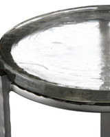 Currey and Company Acea Graphite Drinks Table 