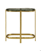 Currey and Company Acea Gold Side Table 