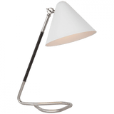Visual Comfort & Co. Signature Collection Laken Small Desk Lamp, Visual Comfort & Co. Signature Collection AL 3020PN/BRT-WHT D99PT 
