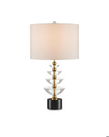 Currey and Company Waterfall Table Lamp 