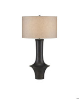 Currey and Company Silvestri Black Table Lamp 