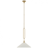 Visual Comfort & Co. Signature Collection Argo 19" Pendant, Visual Comfort & Co. Signature Collection RB 5061AB-BSQ D98QP 