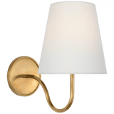 Visual Comfort & Co. Signature Collection Lyndsie Small Sconce, Visual Comfort & Co. Signature Collection AL 2000HAB-L D97QT 