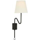 Visual Comfort & Co. Signature Collection Griffin Articulating Sconce, Visual Comfort & Co. Signature Collection AL 2008BZ/CHC-L D97RF 
