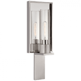Visual Comfort & Co. Signature Collection Beza Single Reflector Sconce, Visual Comfort & Co. Signature Collection RB 2005PN/MIR-CG D97T6 
