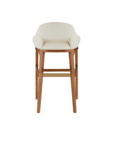 Currey and Company Inga Bar Stool, Endurance Sand 