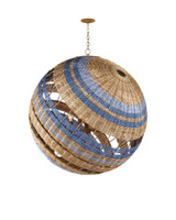 Currey and Company Senjyo Tilted Orb Chandelier 