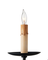 Currey and Company Saxon Black Linear Chandelier 