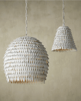 Currey and Company Overlay Small Pendant 