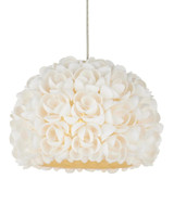 Currey and Company Virtu 3-Light Round Multi-Drop Pendant 