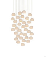 Currey and Company Virtu 36-Light Round Multi-Drop Pendant 