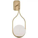 Visual Comfort & Co. Signature Collection Jodo 19" Single Sconce, Visual Comfort & Co. Signature Collection WS 2020HAB-WG D98RJ 