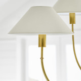 Visual Comfort & Co. Signature Collection Griffin Large Staggered Tail Chandelier, Visual Comfort & Co. Signature Collection AL 5002HAB/SDL-L D99N9 