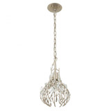 Varaluz Bask 1 Light Crystal Mini Pendant - Gold Dust 