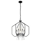 Varaluz Barcelona 7-Lt Crystal Pendant - Onyx, Varaluz 270P07OX YV0K03YEFJ 