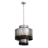 Varaluz Cannery 4 Light Pendant - Ombre Galvanized 