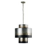 Varaluz Cannery 4 Light Pendant - Ombre Galvanized 