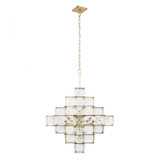 Varaluz Cubic Chandelier - Calypso Gold 