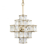 Varaluz Cubic 6-Lt Pendant - Calypso Gold, Varaluz 329P06CG YV0K03YFFN 