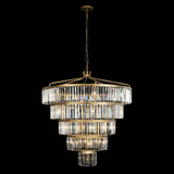 Varaluz Social Club Five-Tier Chandelier - Gold 