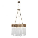 Varaluz Matrix 6 Light Pendant - Gold 