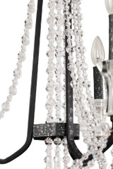 Varaluz Barcelona 3 Light Chandelier - Onyx 