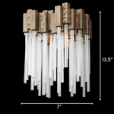 Varaluz Matrix Wall Sconce - Havana Gold 