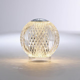 Alora Lighting Marni 3-in Polished Nickel LED Table Lamp 