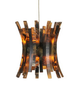 Currey and Company Alsop 15-Light Linear Multi-Drop Pendant 