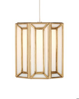 Currey and Company Daze 7-Light Linear Multi-Drop Pendant 