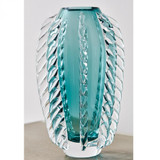 Global Views Fringe Azure Vase 